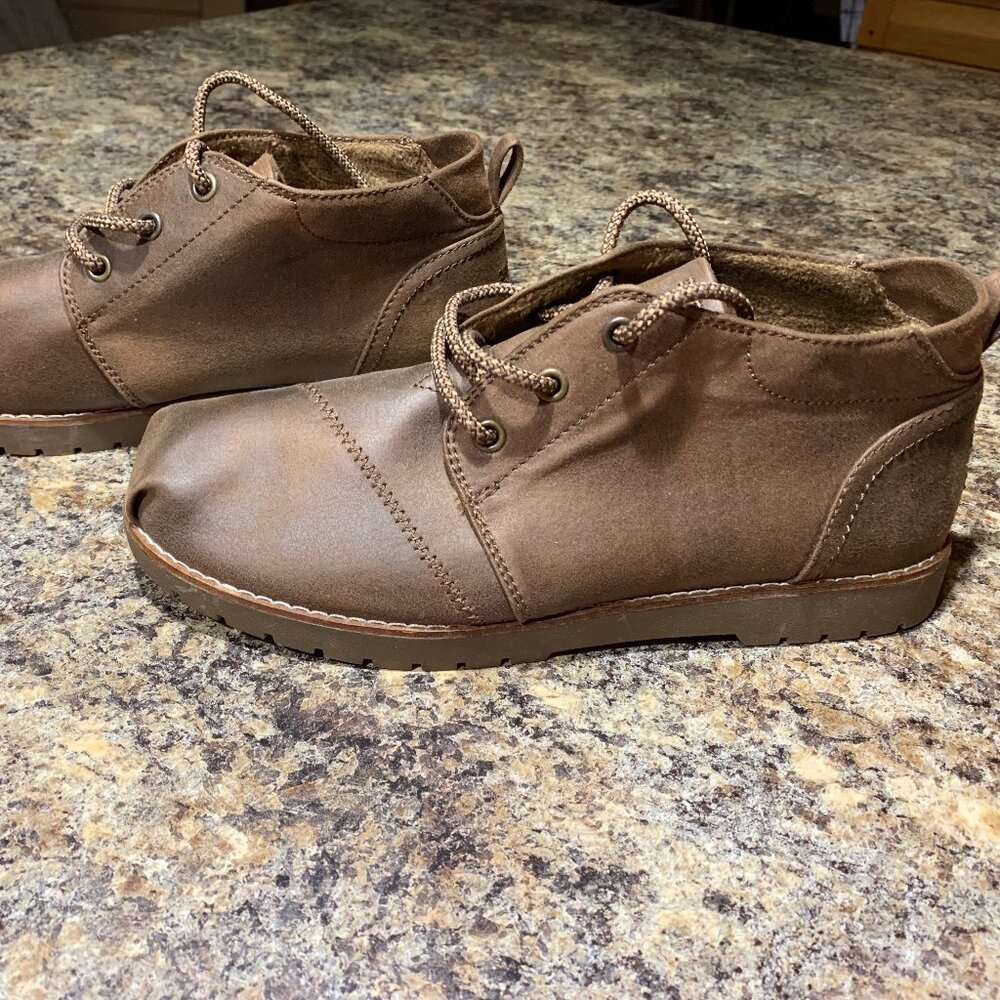 Brown BOB's with Memory Foam in a size 9 WIDE, Like New/shoe